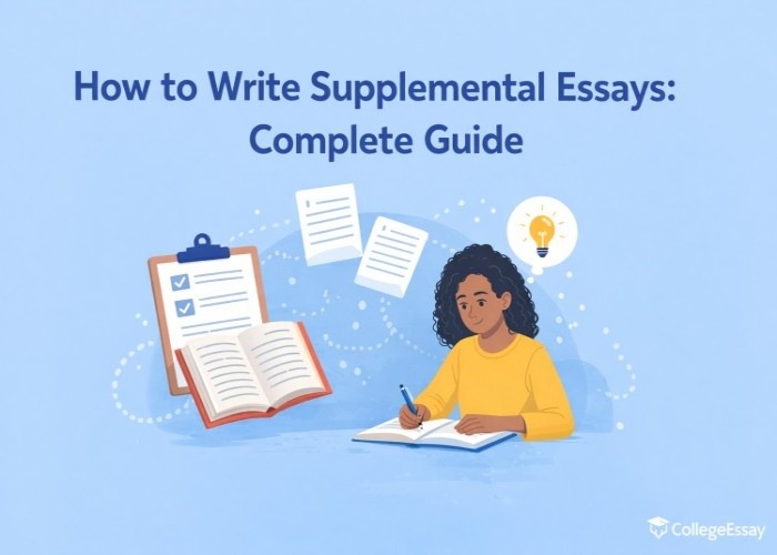 How to Write Supplemental Essays