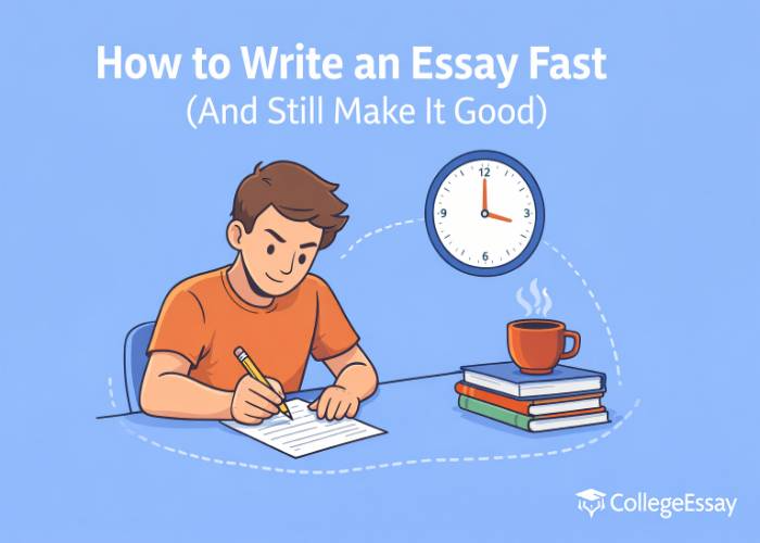 How to Write an Essay Fast
